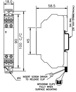 GIC-trojfazove-napetove-rele-MA21DN-velikost